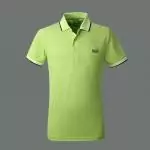 hugo boss sport t-shirts luxe retro 51 solid color vert